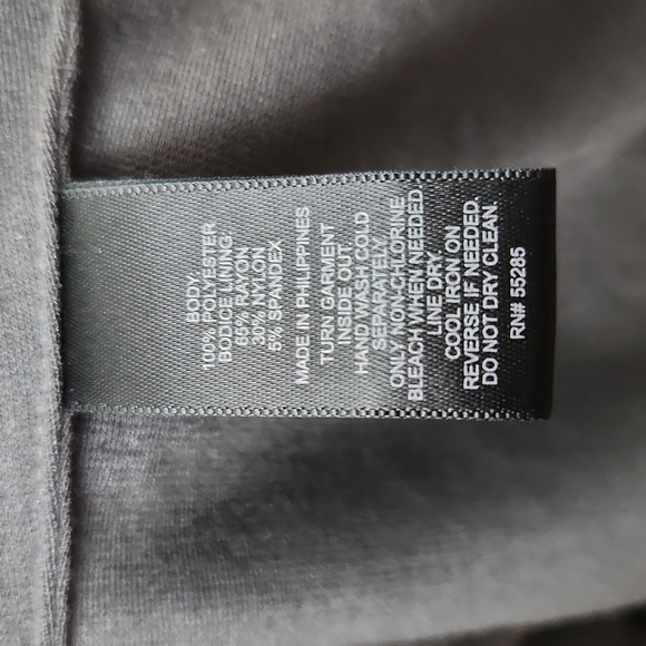 Express Ruched Tube Cocktail Metallic Top - Picture 10 of 15